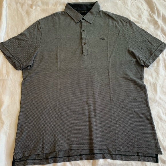 Lacoste Other - Lacoste Men's Black & White Polo Shirt